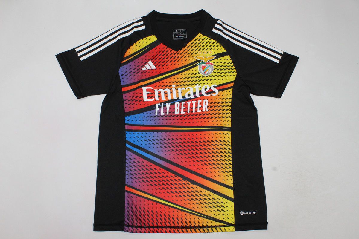 AAA Quality Benfica 23/24 Black/Yellow Training Jersey
